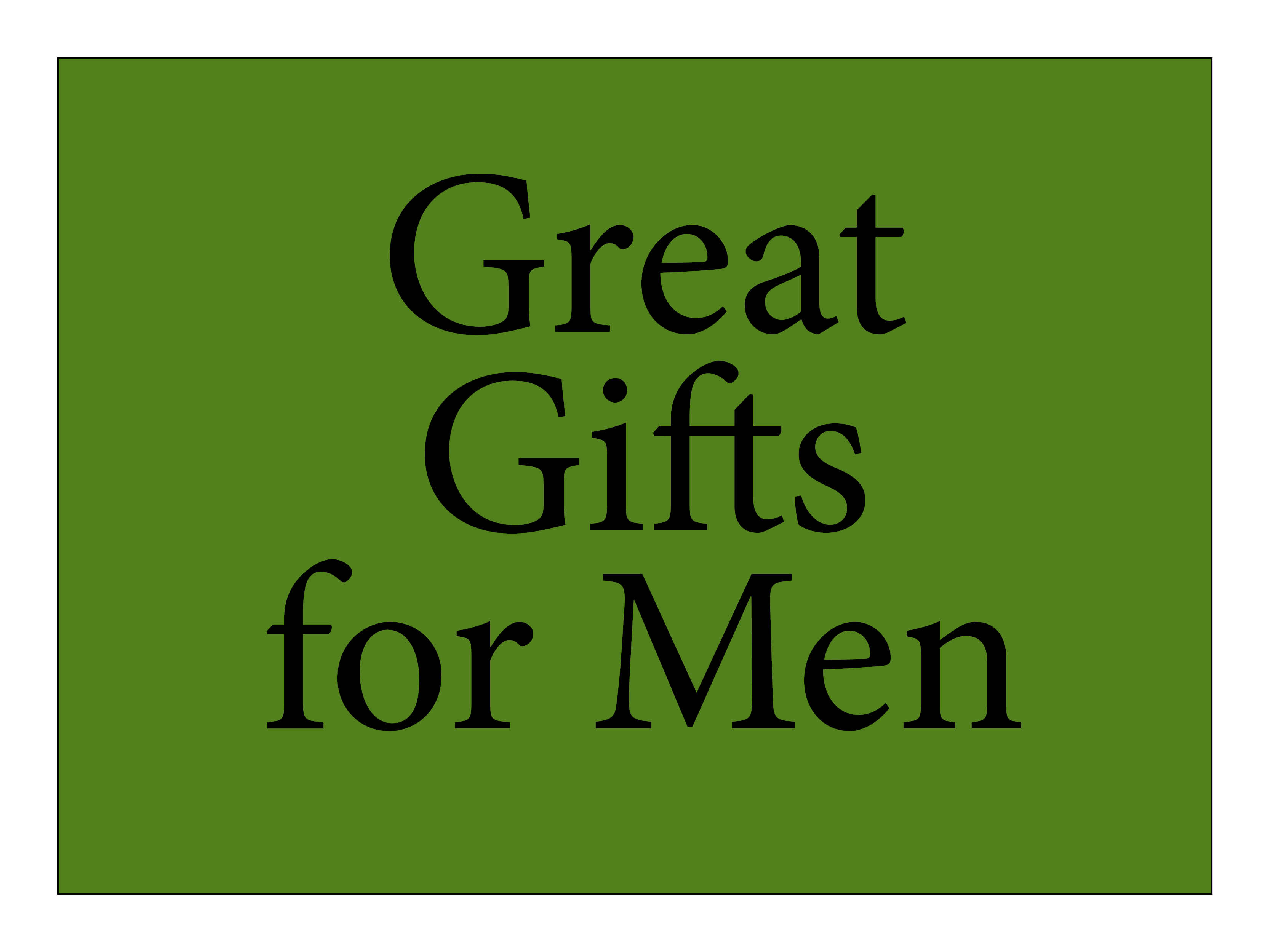 great gifts for men